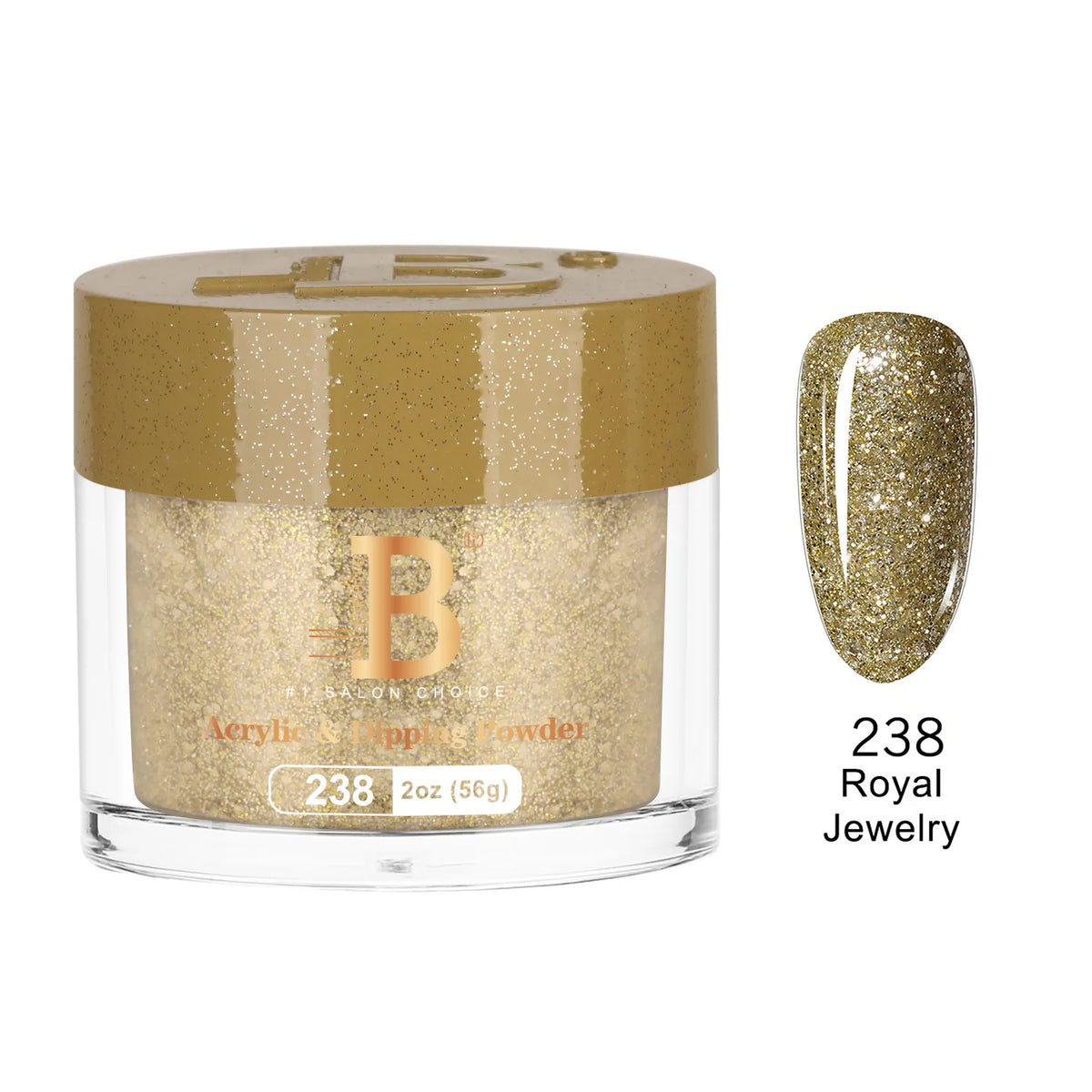 Billionaire Imperial Acrylic & Dipping Powder 238 Royal Jewelry 2 oz jar