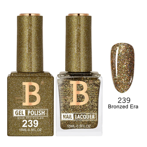 Billionaire Imperial 239 Bronzed Era - Duo Gel Polish & Lacquer