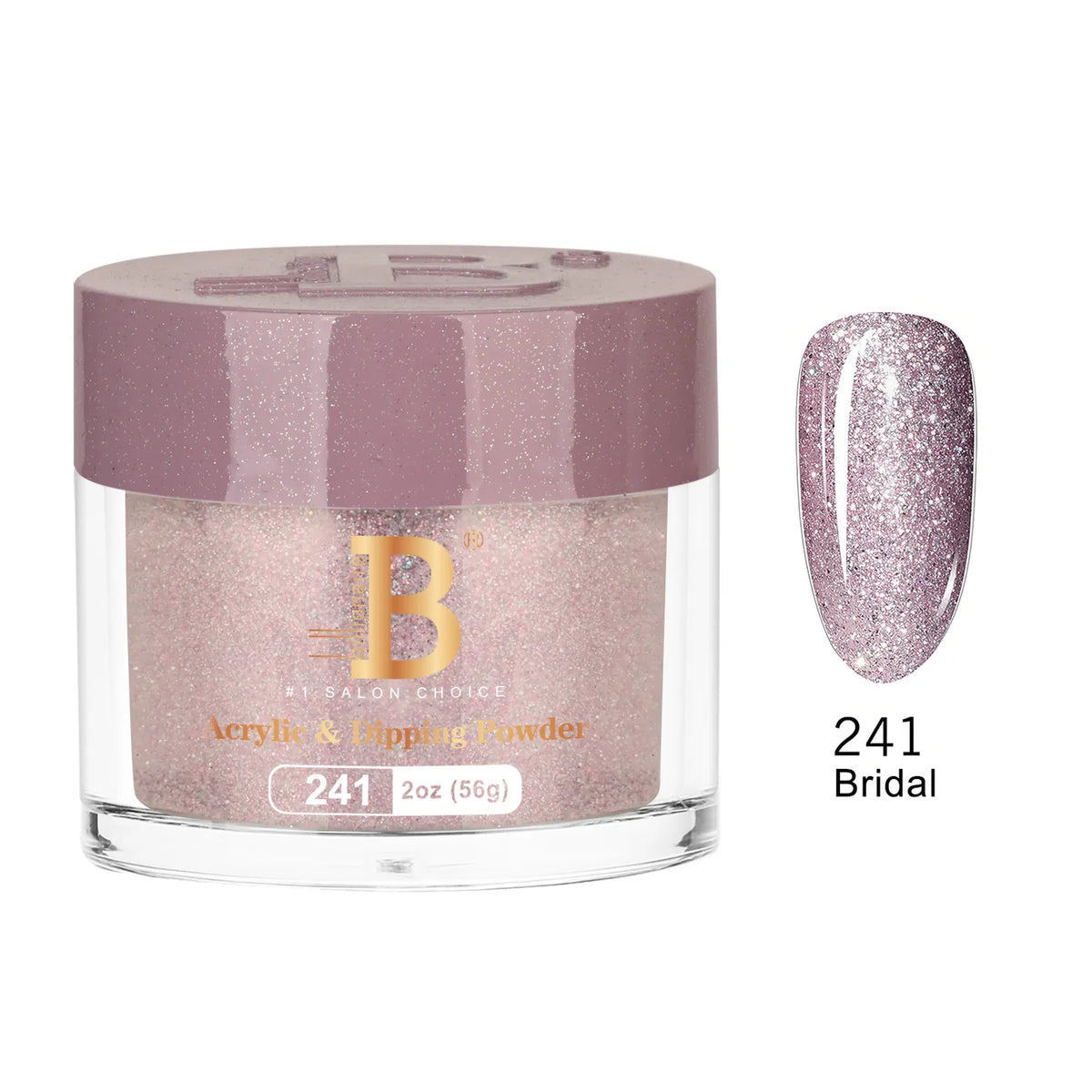Billionaire Imperial Acrylic & Dipping Powder 241 Bridal 2 oz jar
