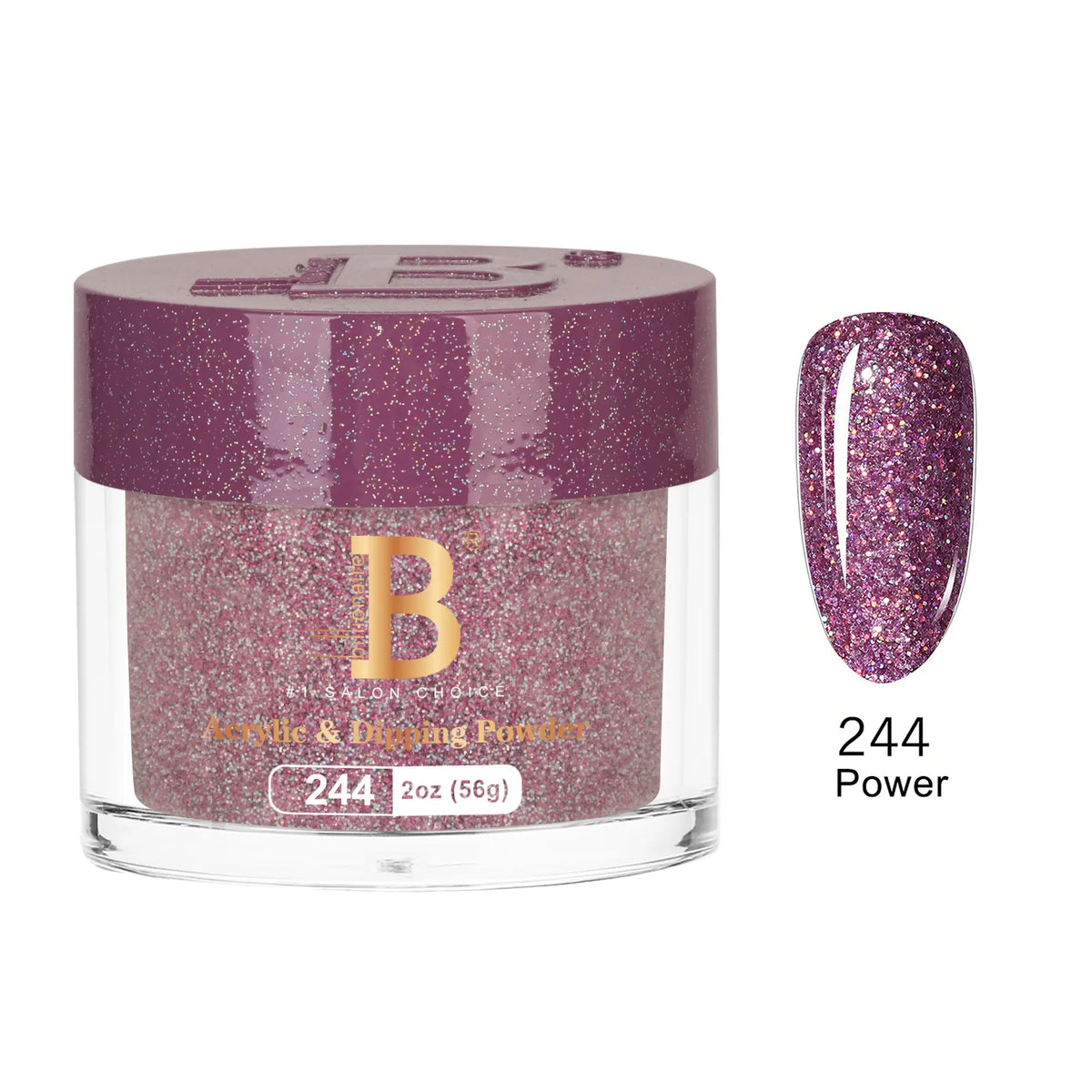 Billionaire Imperial Acrylic & Dipping Powder 244 Power 2 oz jar