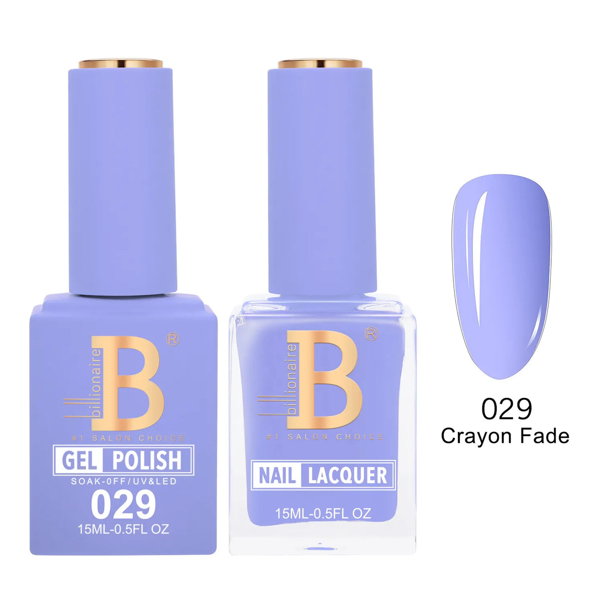 Billionaire Imperial 029 Crayon Fade - Duo Gel Polish & Lacquer
