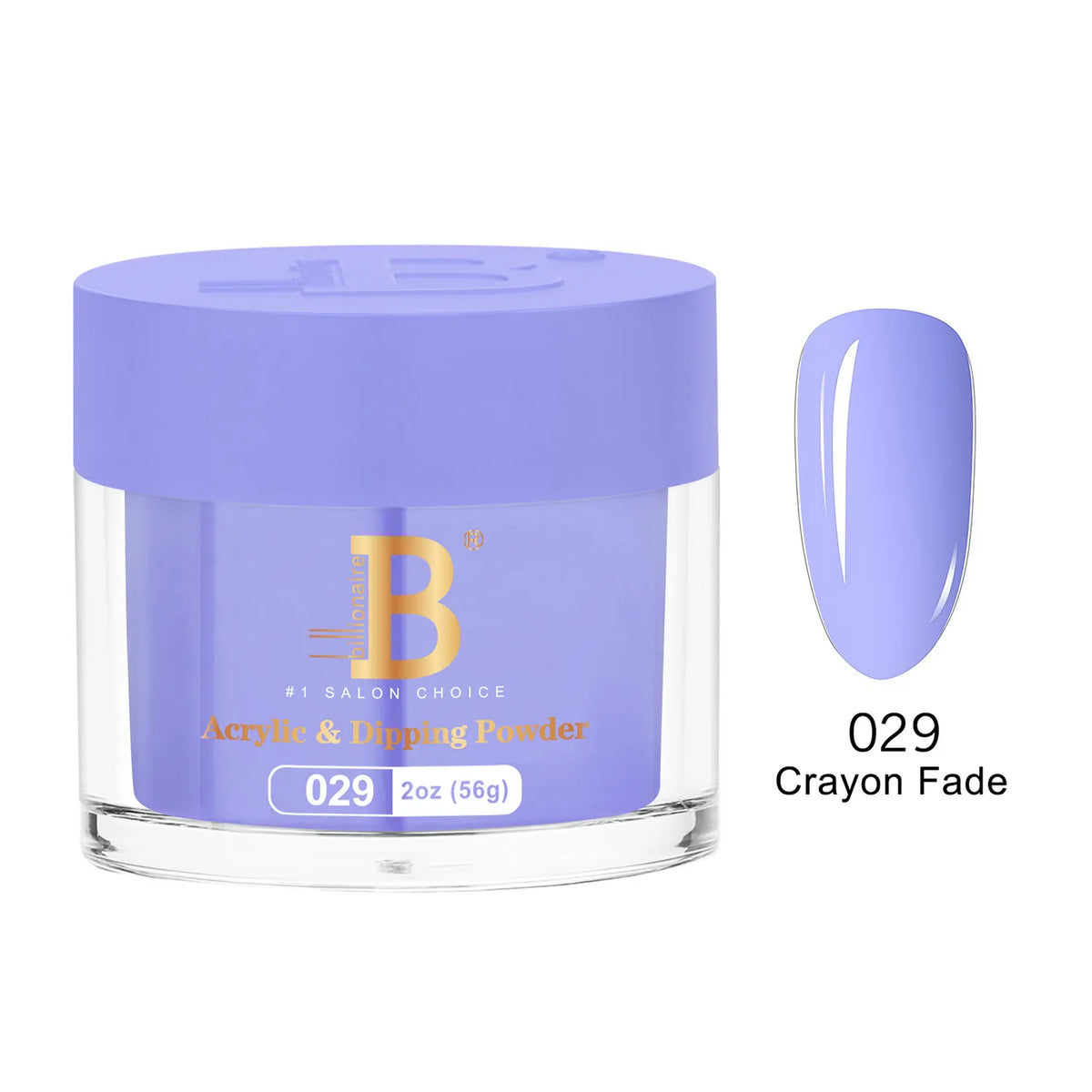 Billionaire Imperial Acrylic & Dipping Powder 029 Crayon Fade 2 oz jar