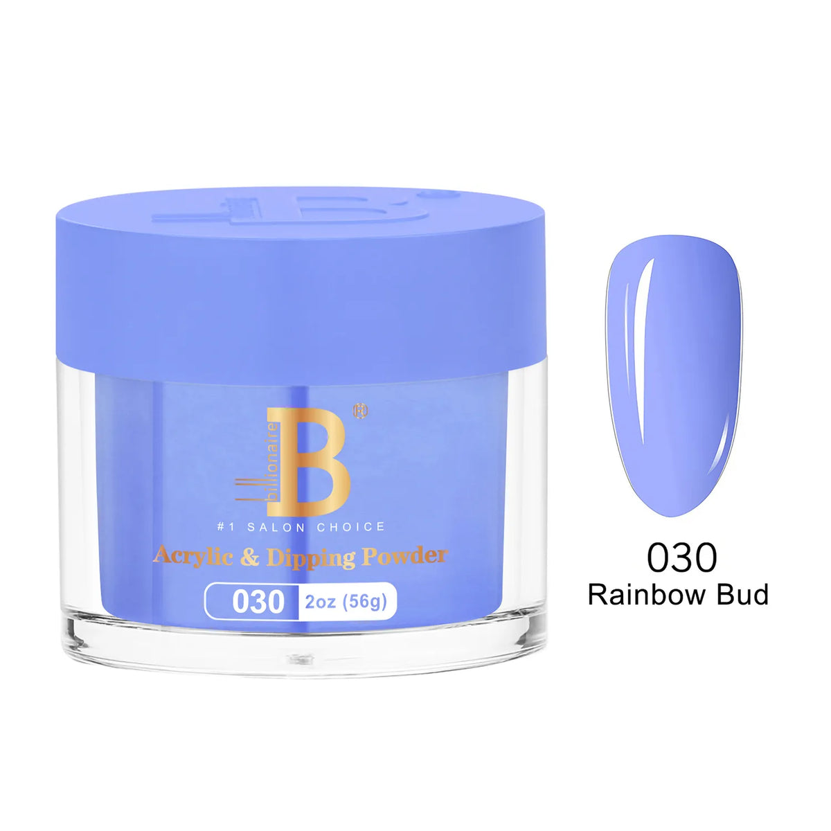 Billionaire Imperial Acrylic & Dipping Powder 030 Rainbow Bud 2 oz jar