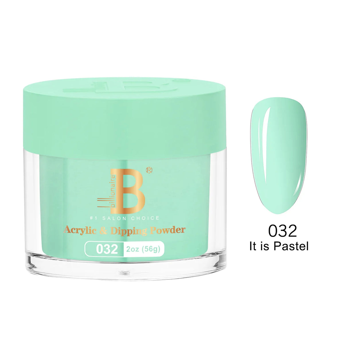 Billionaire Imperial Acrylic & Dipping Powder 032 It is Pastel 2 oz jar