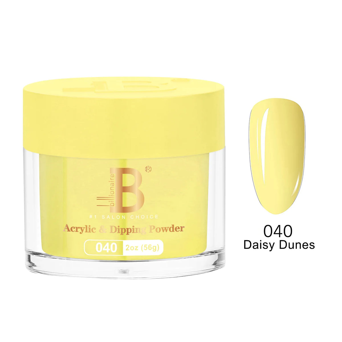 Billionaire Imperial Acrylic & Dipping Powder 040 Daisy Dunes 2 oz jar