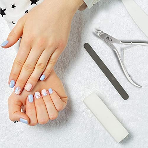 Premium Cuticle Trimmer Stainless Steel Nipper - Sharp Blades with Double  Spring - Manicure Pedicure Tool for Home and Salon : Amazon.com.au: Beauty