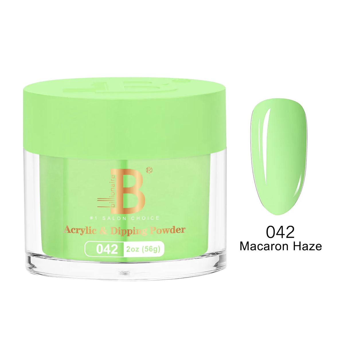 Billionaire Imperial Acrylic & Dipping Powder 042 Macaron Haze 2 oz jar