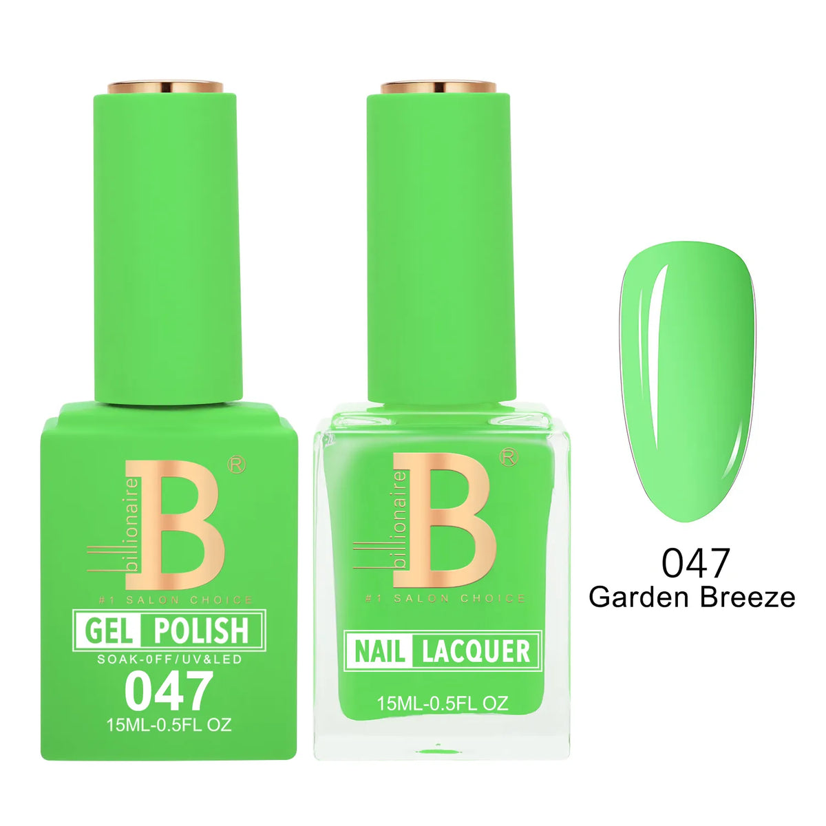Billionaire Imperial 047 Garden Breeze - Duo Gel Polish & Lacquer