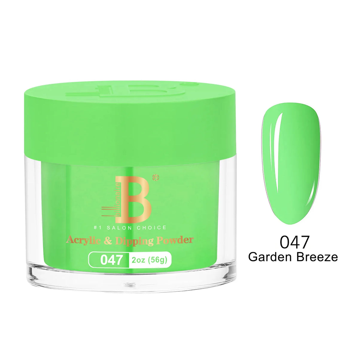 Billionaire Imperial Acrylic & Dipping Powder 047 Garden Breeze 2 oz jar