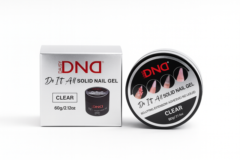 DND Do it All Clear Solid Nail Gel