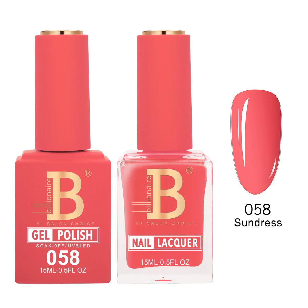 Billionaire Imperial 058 Sundress - Duo Gel Polish & Lacquer