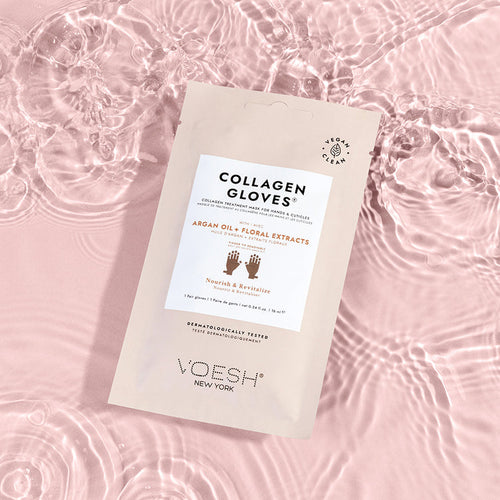 VOESH Collagen Mask Gloves - Argan Oil & Floral Extracts 100/Box