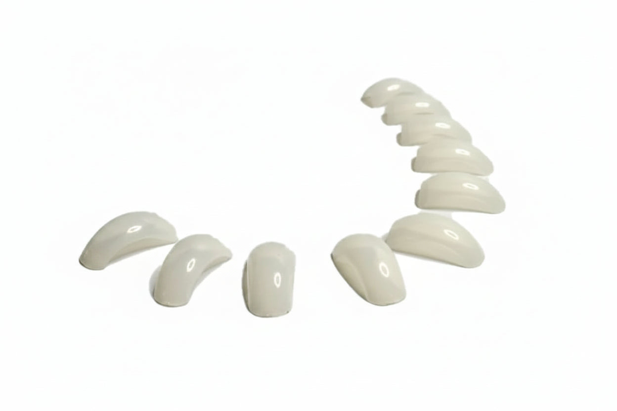 #6 LAMOUR Tips Aguila Natural 50 pcs (10 pks) - Nail Tip