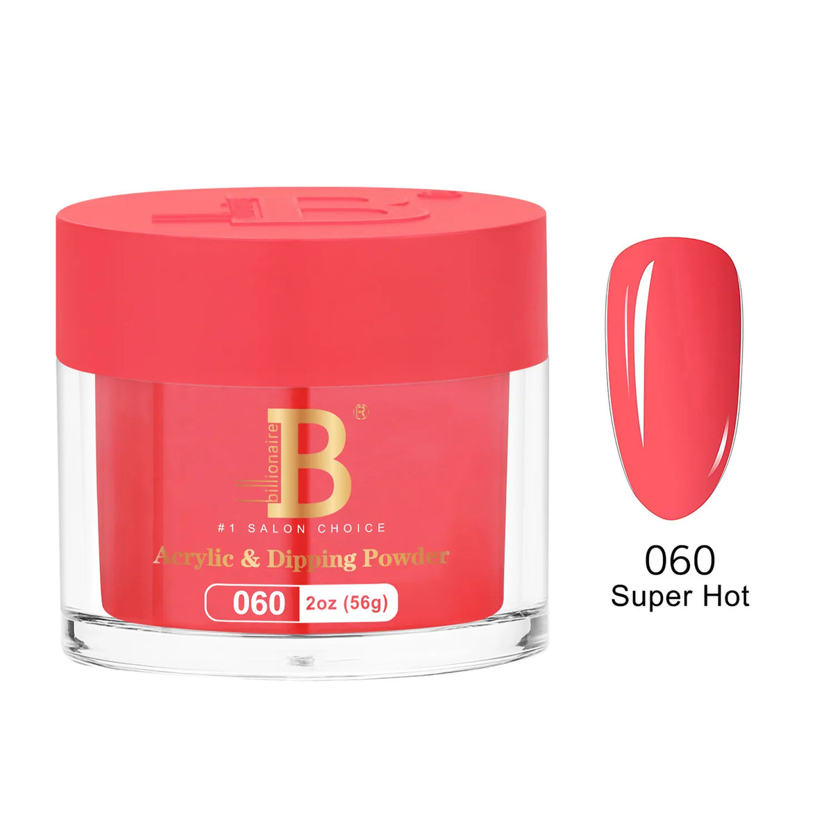 Billionaire Imperial Acrylic & Dipping Powder 060 Super Hot 2 oz jar