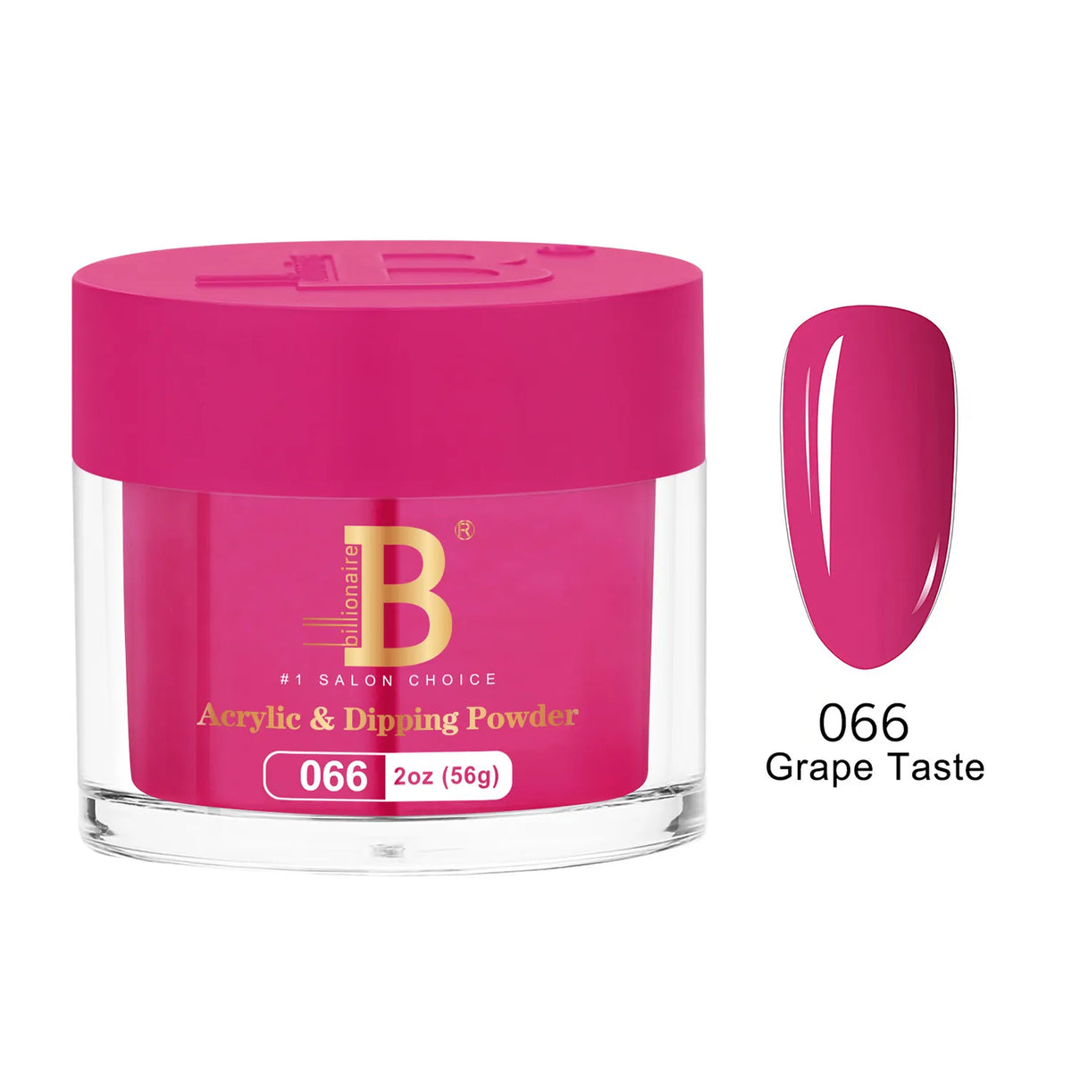Billionaire Imperial Acrylic & Dipping Powder 066 Grape Taste 2 oz jar