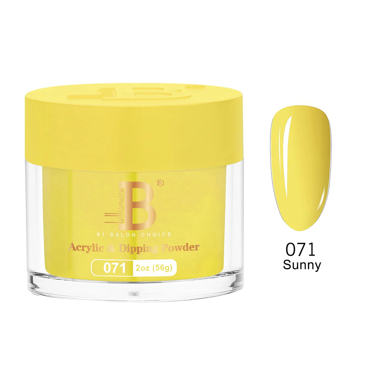 Billionaire Imperial Acrylic & Dipping Powder 071 Sunny 2 oz jar