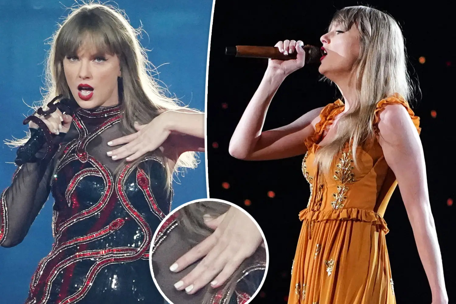 Taylor Swift shows off white nails at Eras Tour Tokyo concert in honor of  'The Tortured Poets Department' album