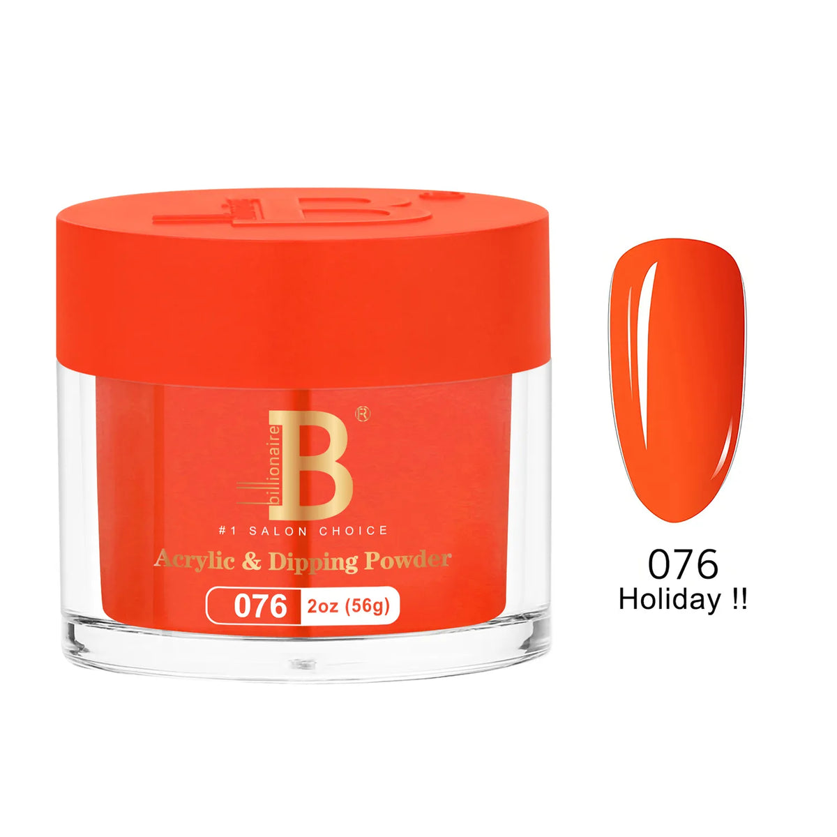 Billionaire Imperial Acrylic & Dipping Powder 076 Holiday !! 2 oz jar