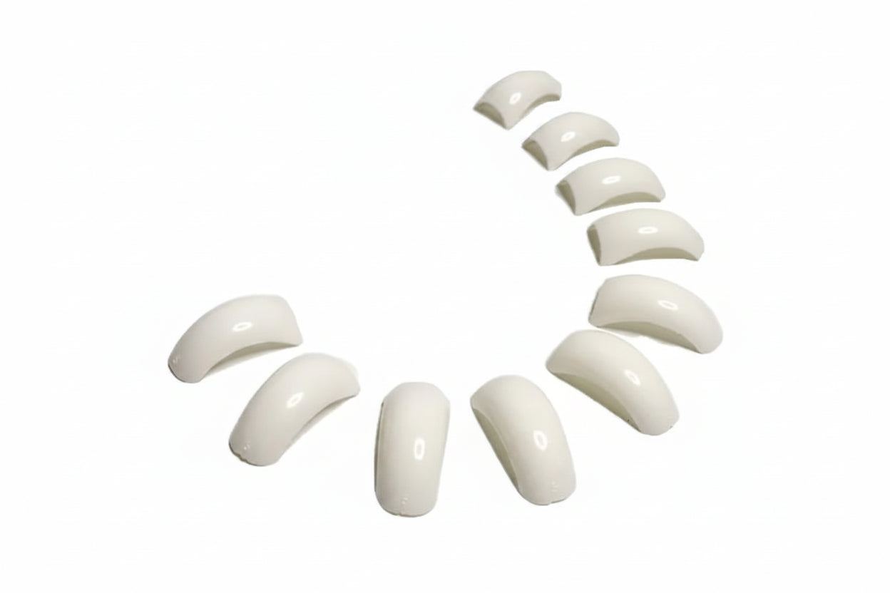#8 LAMOUR Tips Aguila French 50 pcs (10 pcks) - Nail Tip