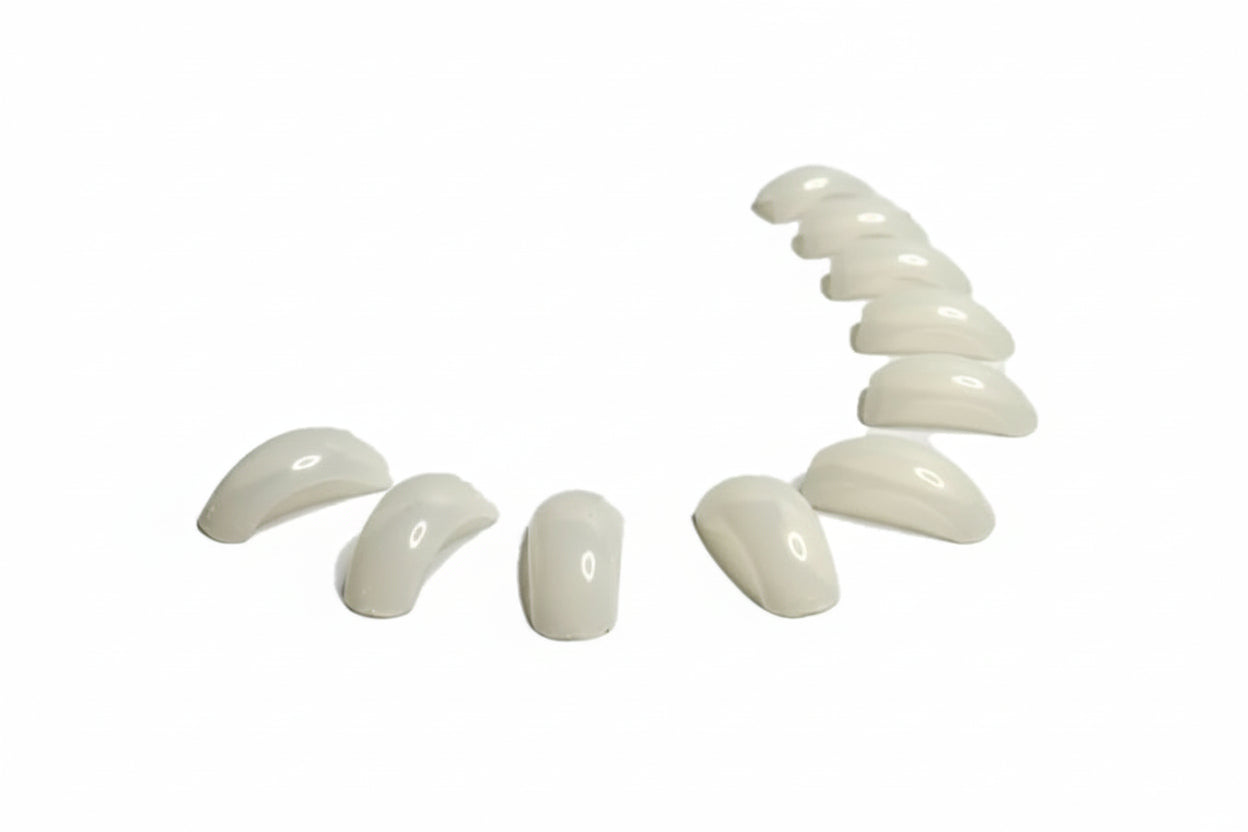 #8 LAMOUR Tips Aguila Natural 50 pcs (10 pks) - Nail Tip