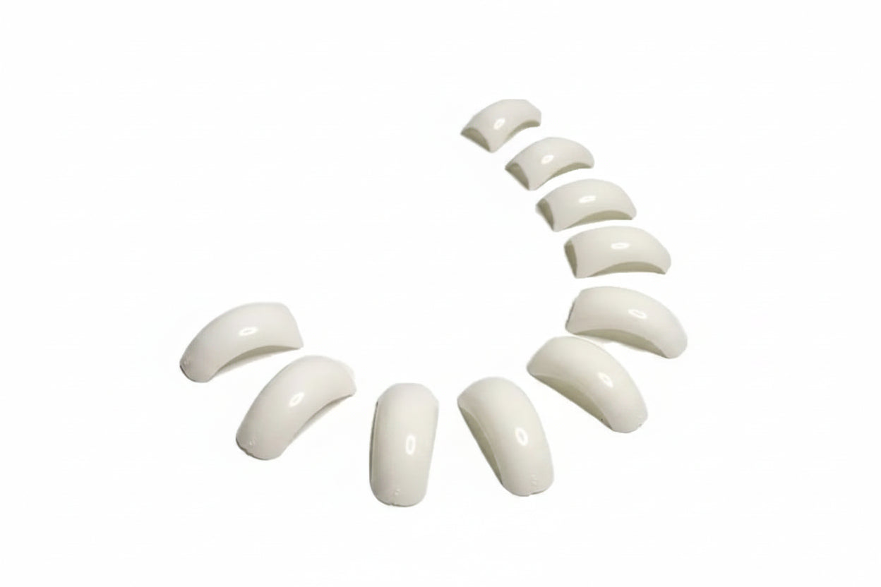#9 LAMOUR Tips Aguila French 50 pcs (10 pcks) - Nail Tip