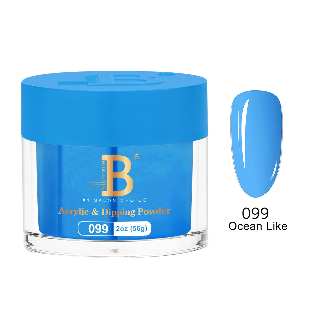 Billionaire Imperial Acrylic & Dipping Powder 099 Ocean Like 2 oz jar