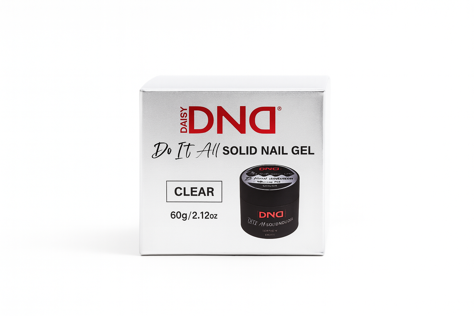 DND Do it All Clear Solid Nail Gel 12PCS BOX
