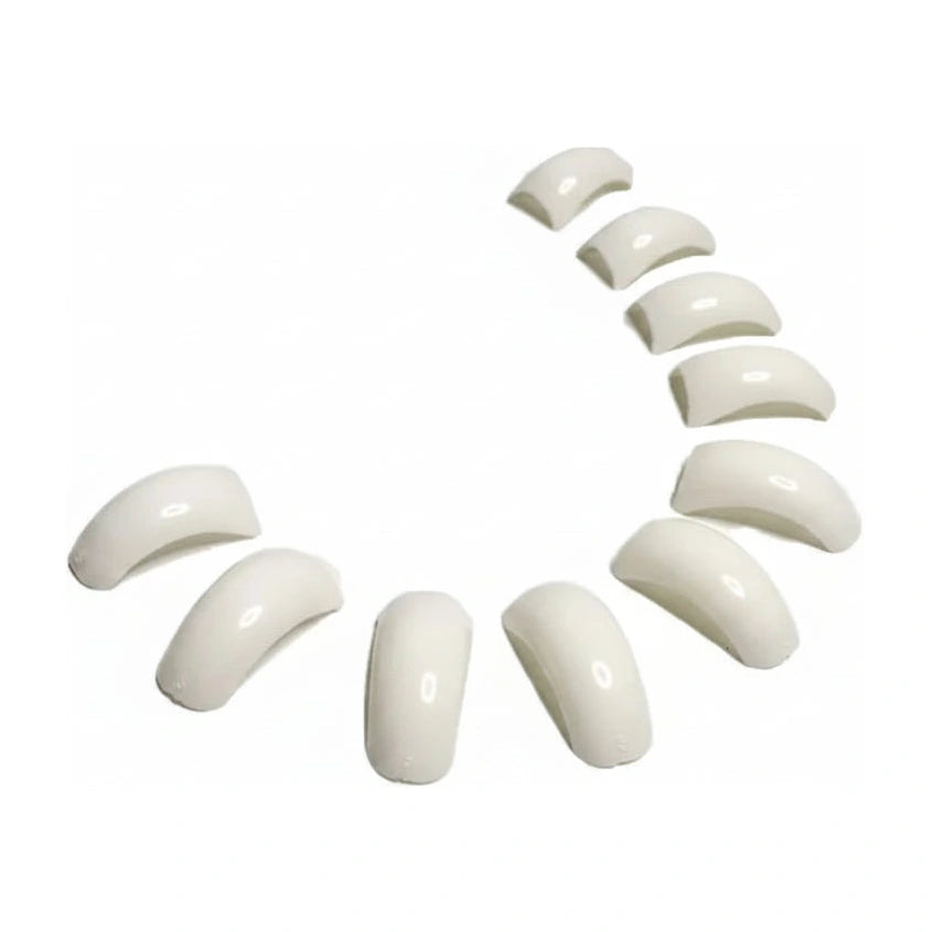 #9 LAMOUR Tips Aguila French 50 pcs (10 pcks) - Nail Tip