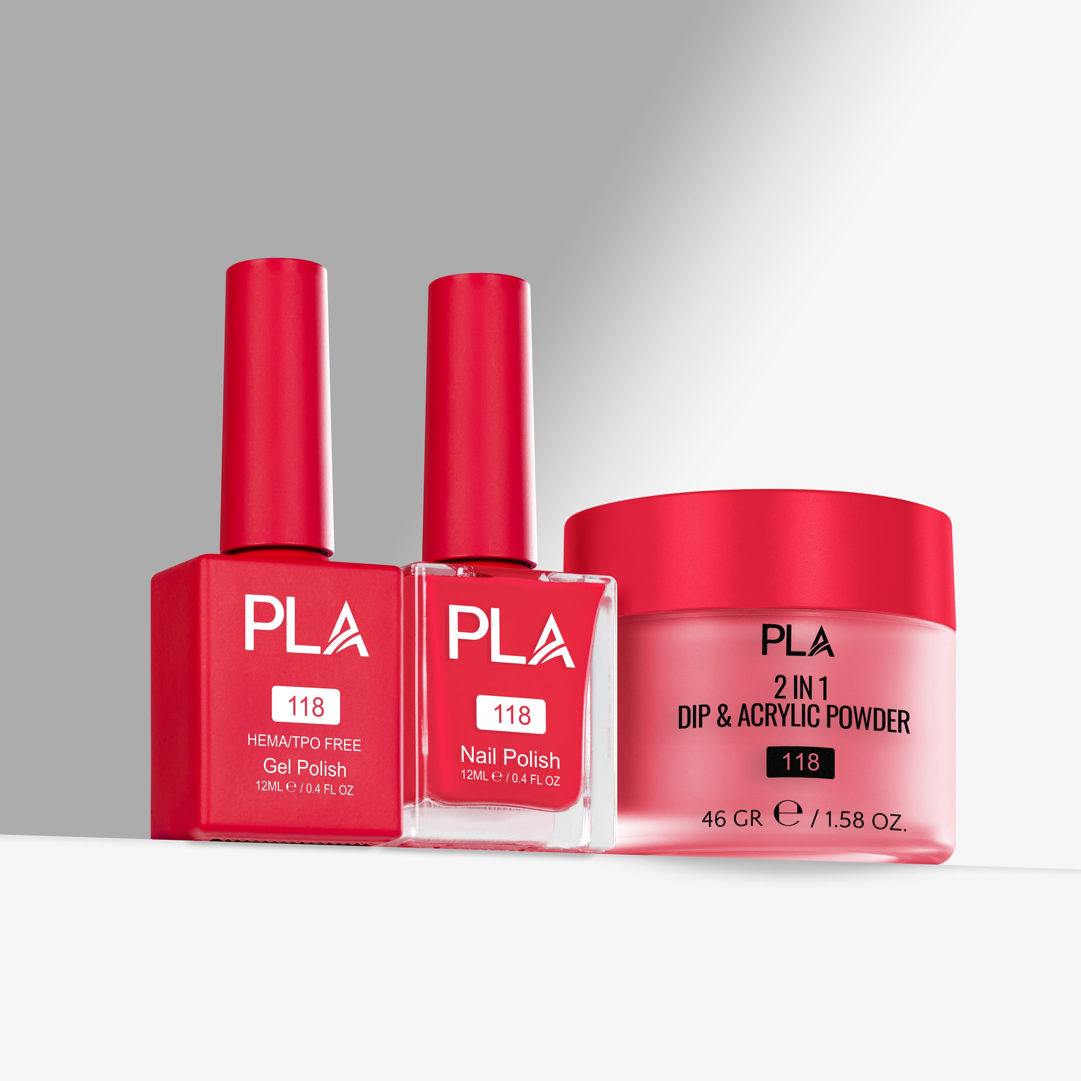 PLA 118 Red Nose Reindeer - Trio