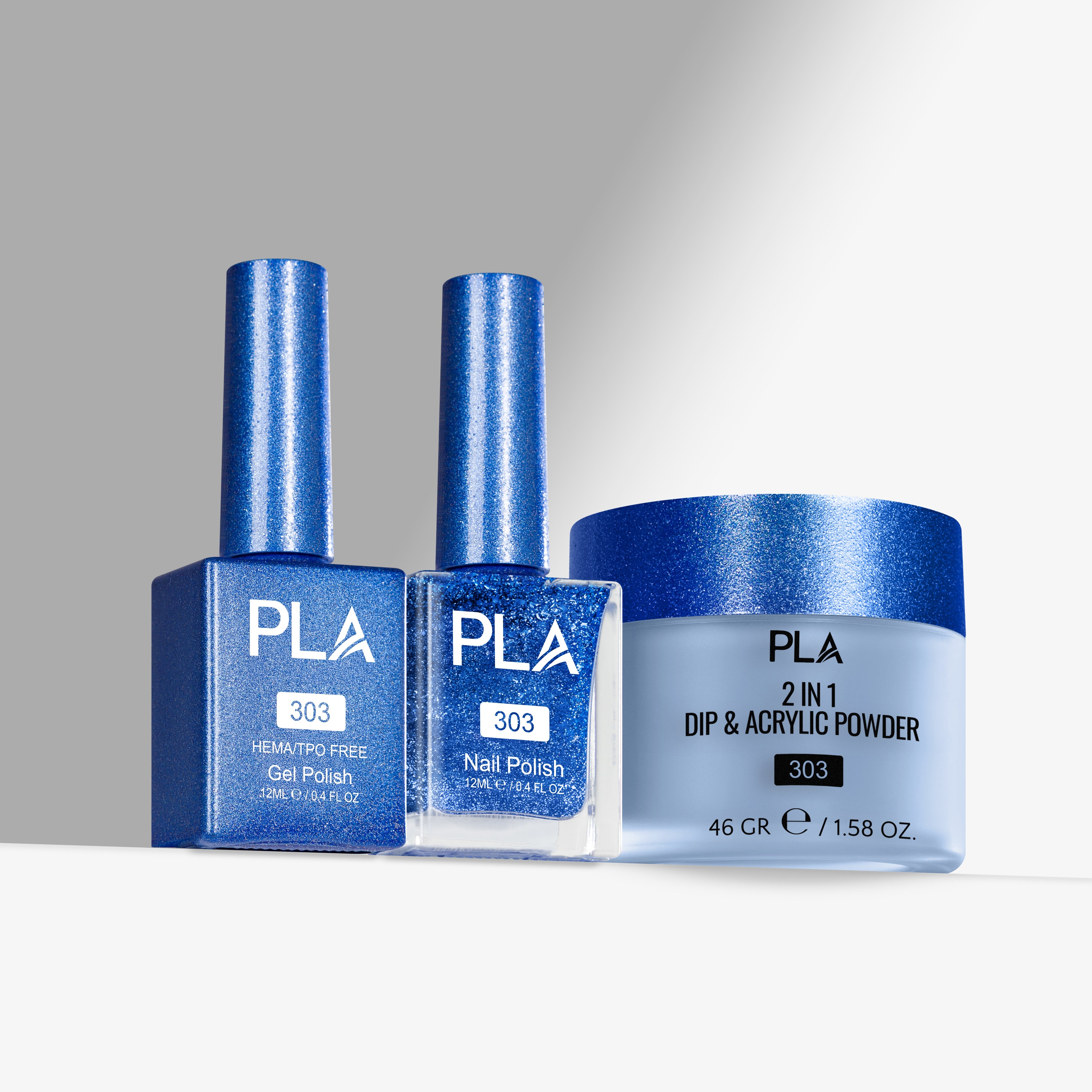 PLA 303 Sapphire Sparkle - Trio