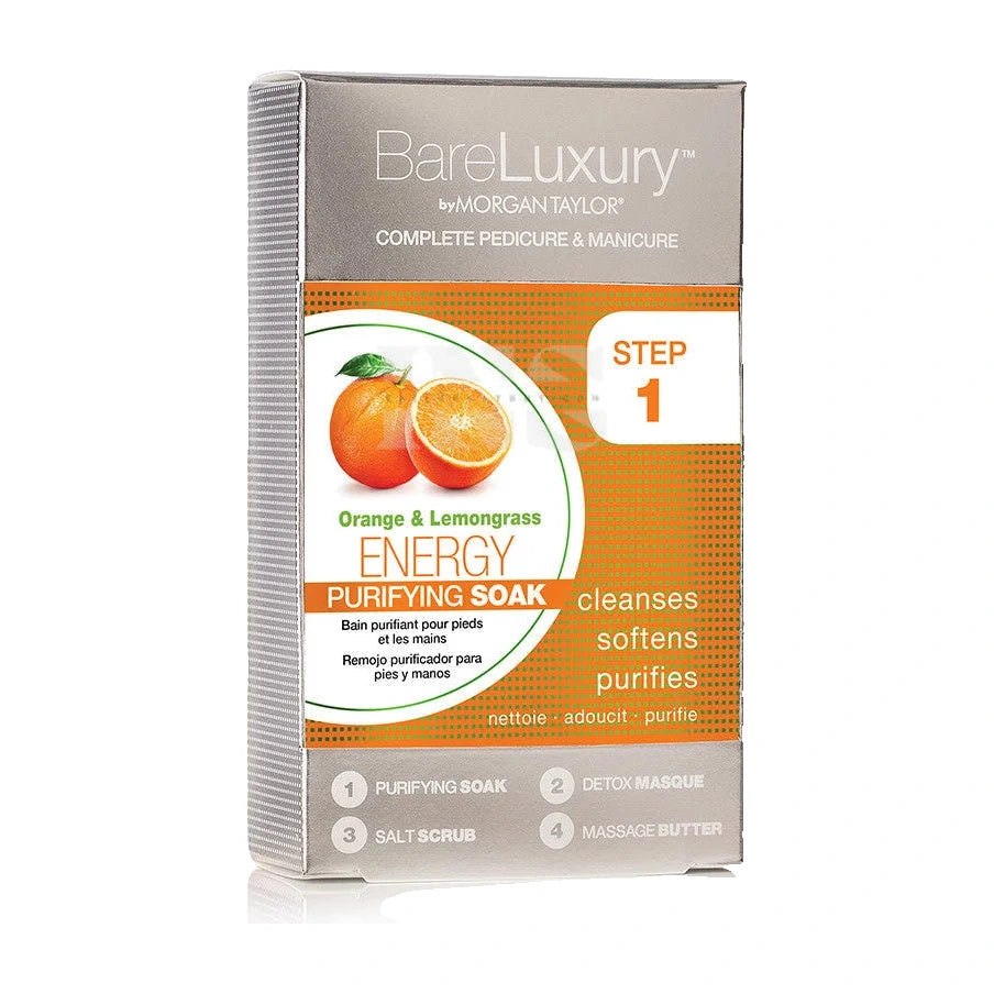 BARE LUXURY PEDI 4 Step ENERGY - Orange & Lemongrass Single
