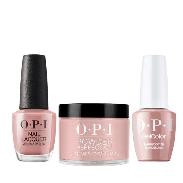 OPI Trio - Barefoot in Barcelona E41