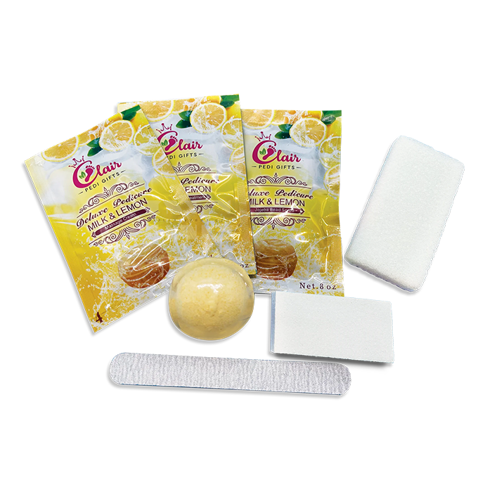 CLAIR PEDI GIFTS Milk & Lemon 7 Step Single