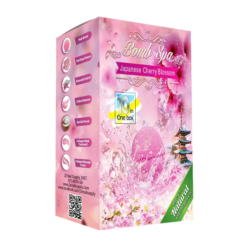 BOMB SPA 10 in 1 - Japanese Cherry Blossom (Forever Beautiful!) 80/Box