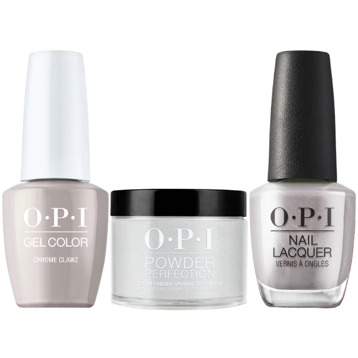 OPI Trio - Chrome Clawz F024