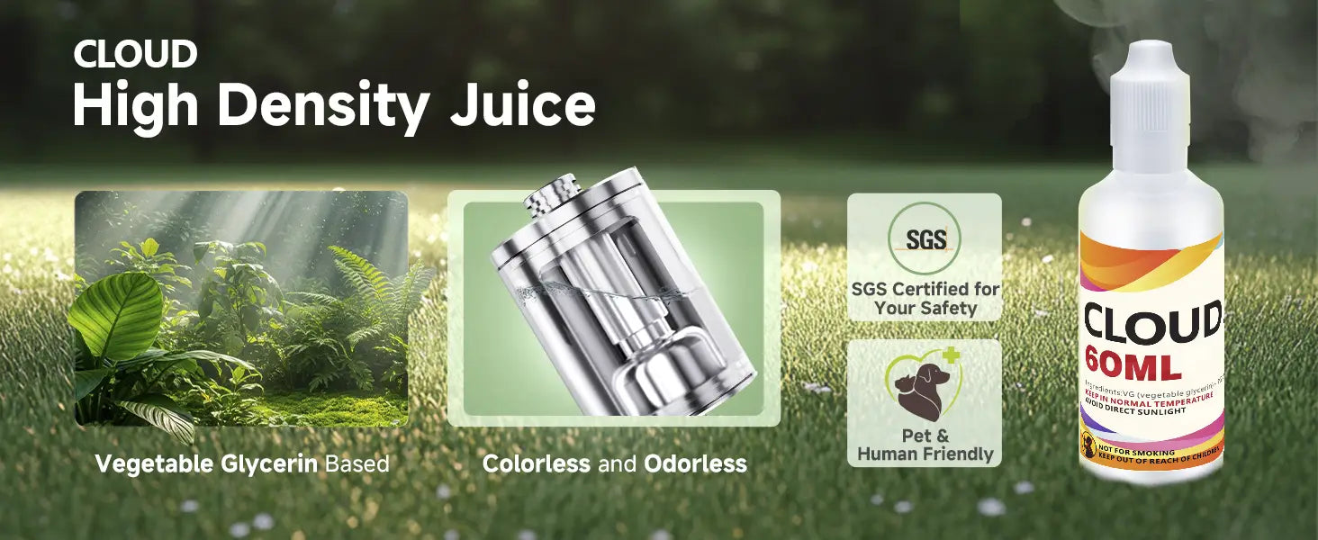 Cloud juice high-density cloud fluid