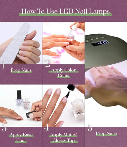 The ultimate guide to led nail lamps: everything you need