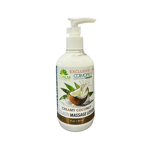 LA PALM Collagen Massage Lotion Coconut 8 oz Single