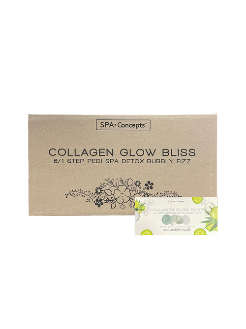 SPA CONCEPT Collagen Bubbly Fizz 6 In 1 - Cucumber Aloe 48/Box