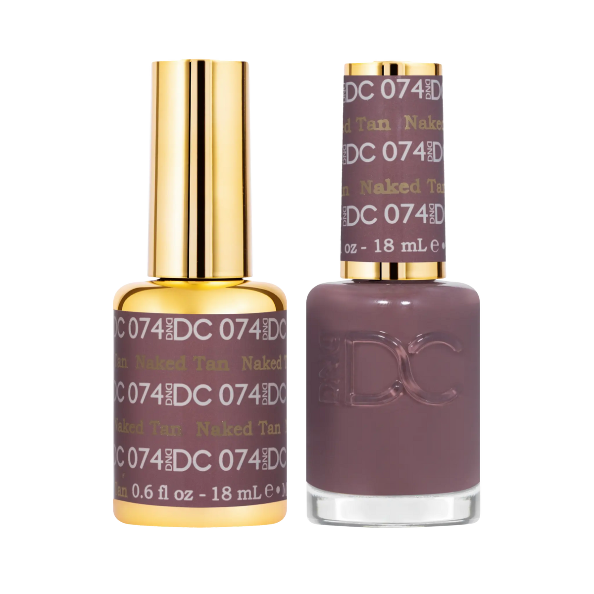 DND DC Dip - 074 Naked Tan - 1.6 oz