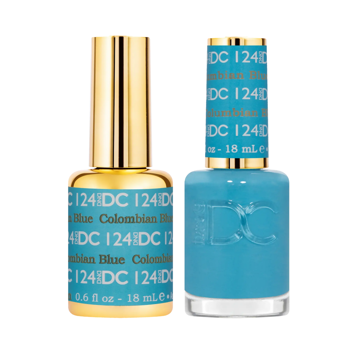 DND DC Dip - 124 Columbian Blue - 1.6 oz