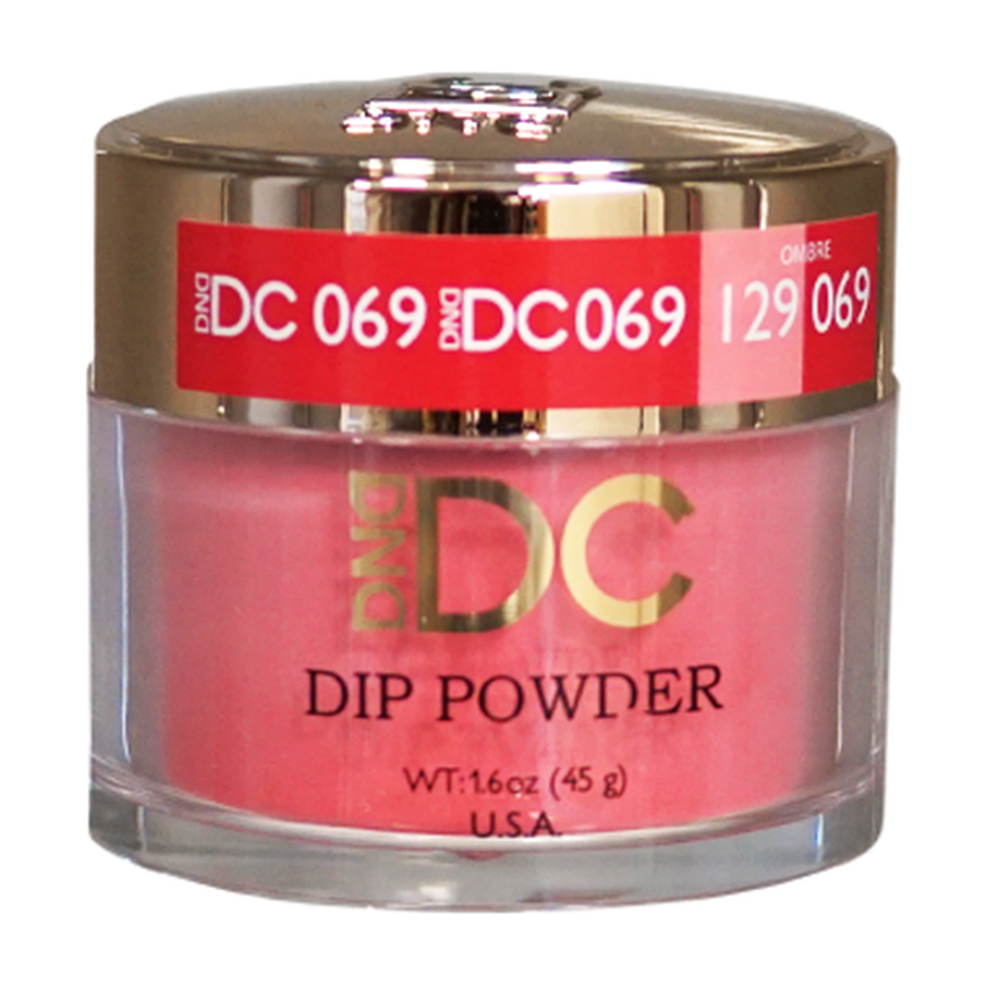 DND DC Dip Powder - 069 Royal Pink - 1.6oz jar