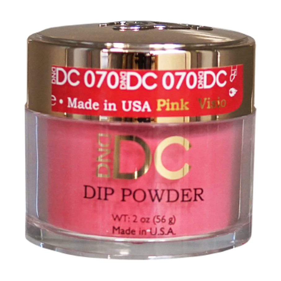 DND DC Dip Powder - 070 Visionary Pink - 1.6oz jar