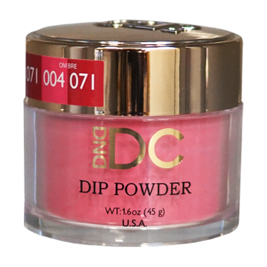 DND DC Dip Powder - 071 Cherry Punch - 1.6oz jar