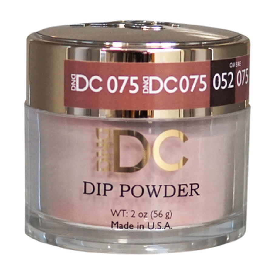 DND DC Dip Powder - 075 Tiramisu Slice - 1.6oz jar