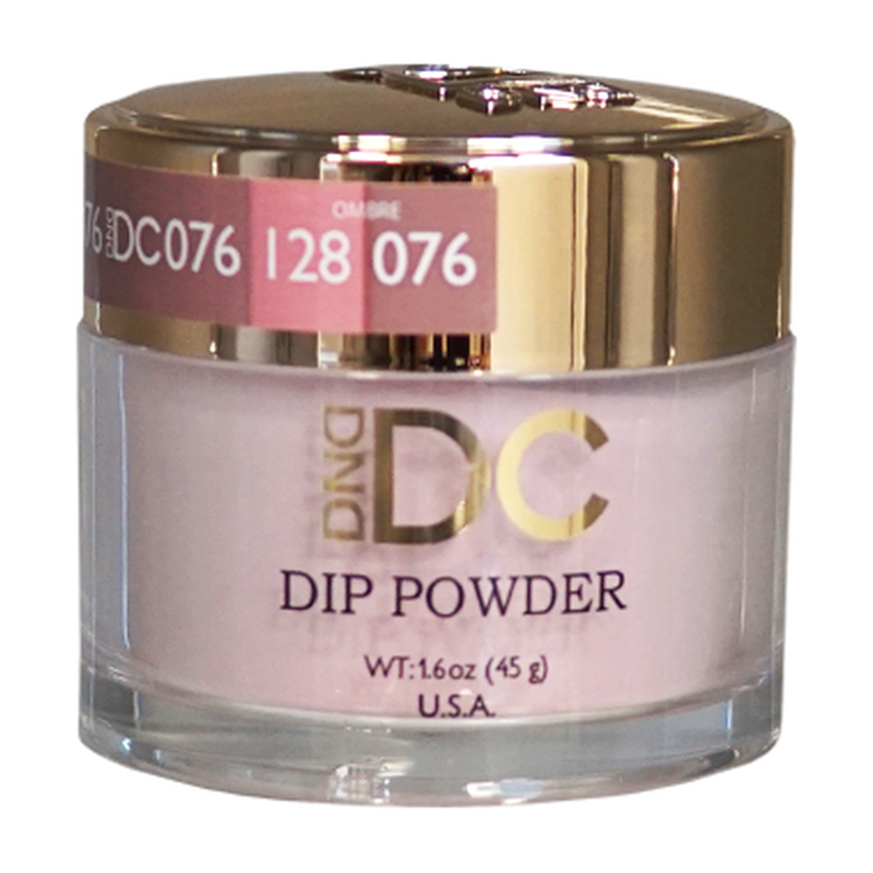 DND DC Dip Powder - 076 Taro Pudding - 1.6oz jar