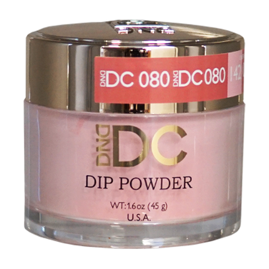 DND DC Dip Powder - 080 Lobster Bisque - 1.6oz jar