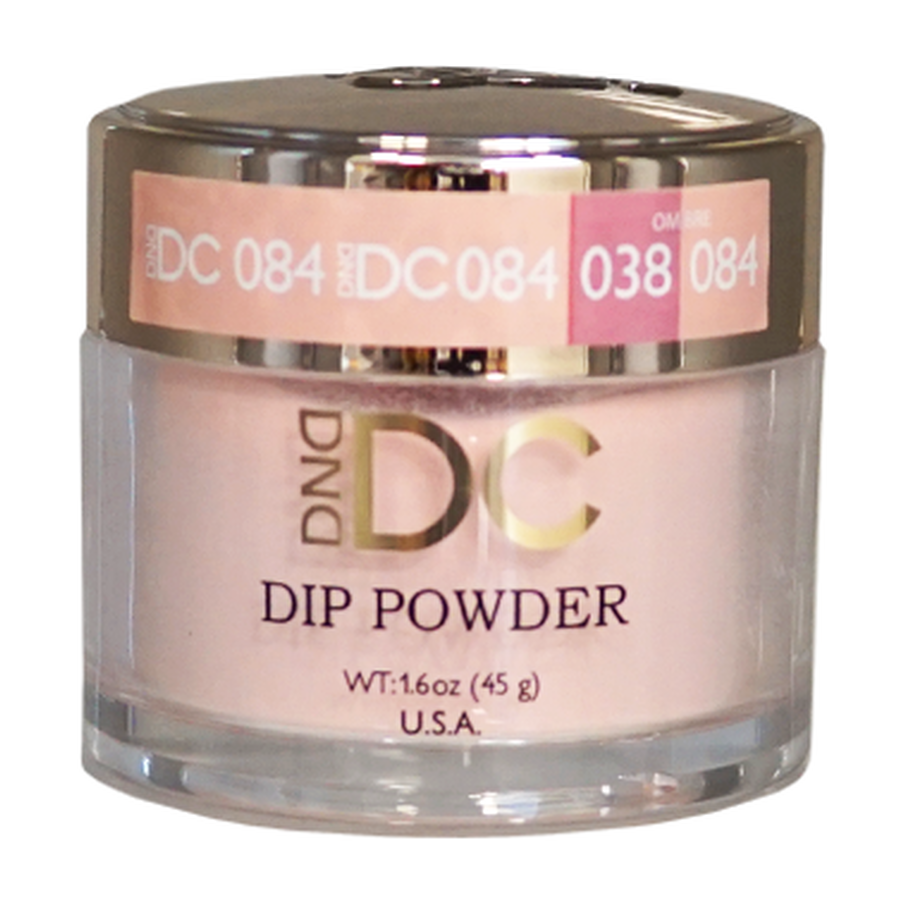 DND DC Dip Powder - 084 Sunny Orange - 1.6oz jar