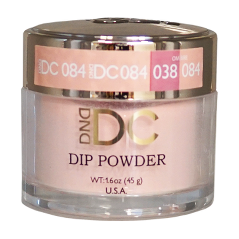 DND DC Dip Powder - 084 Sunny Orange - 1.6oz jar