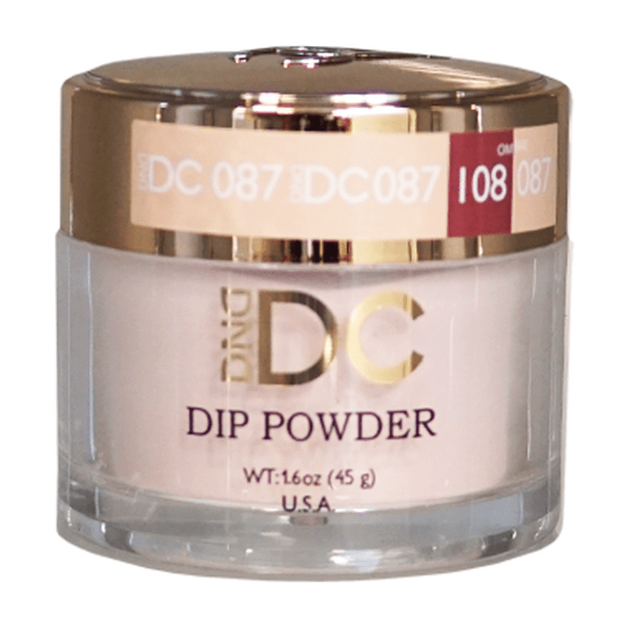 DND DC Dip - 087 Rose Powder - 1.6 oz
